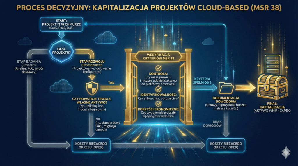 Kapitalizacja projektów cloud-based w ujęciu MSR38